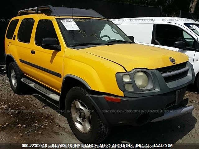 5N1ED28T23C672547 - 2003 NISSAN XTERRA XE/SE YELLOW photo 1