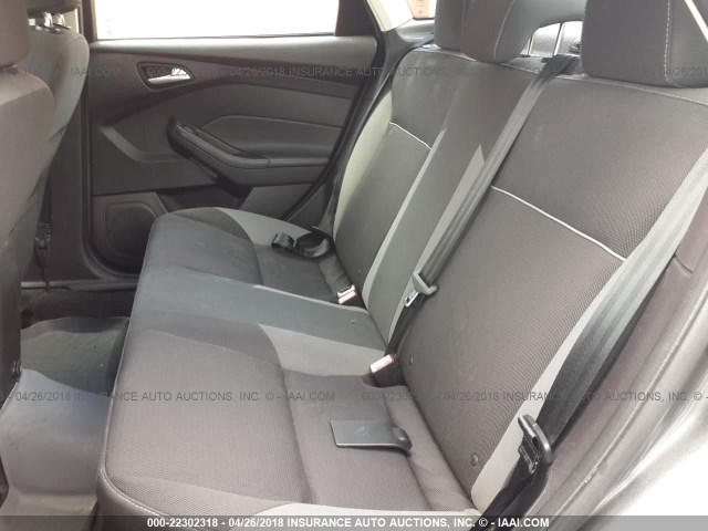 1FADP3F29DL311959 - 2013 FORD FOCUS SE GRAY photo 8