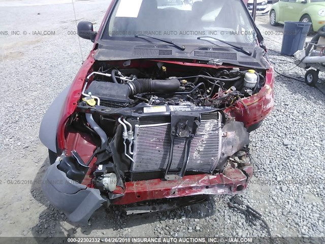 1J4GK48KX5W613005 - 2005 JEEP LIBERTY SPORT Qırmızı foto 6