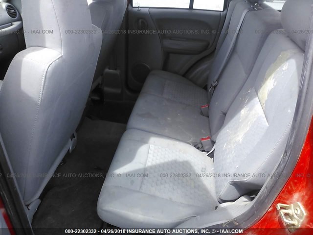1J4GK48KX5W613005 - 2005 JEEP LIBERTY SPORT Qırmızı foto 8