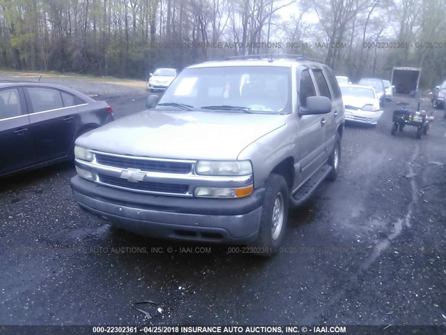 1GNEC13TX3R190910 - 2003 CHEVROLET TAHOE C1500 TAN photo 2