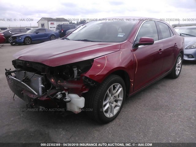 1G11D5RR8DF101712 - 2013 CHEVROLET MALIBU 1LT 红色 照片 2