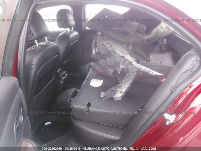 1G11D5RR8DF101712 - 2013 CHEVROLET MALIBU 1LT 红色 照片 8