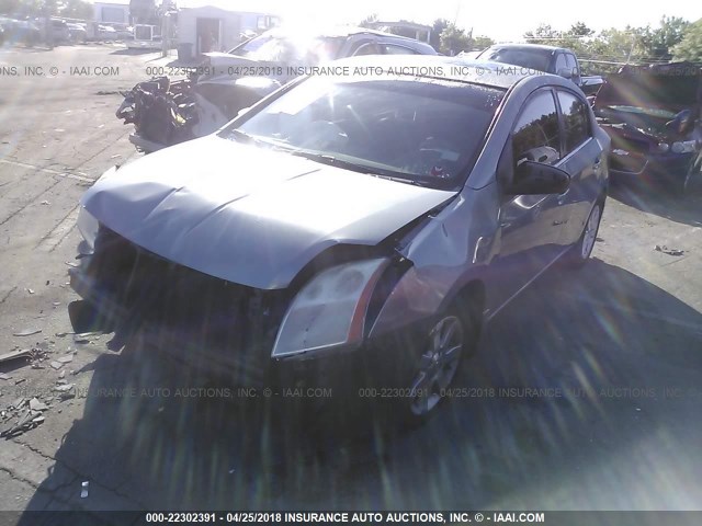 3N1AB61E97L639702 - 2007 NISSAN SENTRA 2.0/2.0S/2.0SL GRAY photo 2