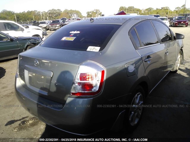 3N1AB61E97L639702 - 2007 NISSAN SENTRA 2.0/2.0S/2.0SL GRAY photo 4