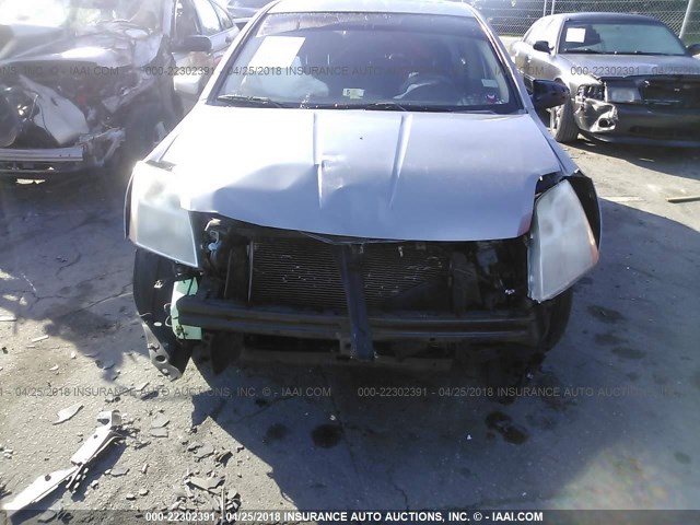 3N1AB61E97L639702 - 2007 NISSAN SENTRA 2.0/2.0S/2.0SL GRAY photo 6