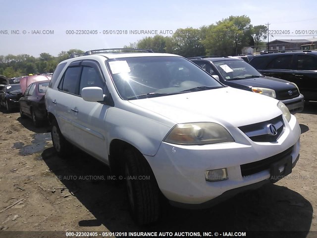 2HNYD18744H500253 - 2004 ACURA MDX TOURING WHITE photo 1