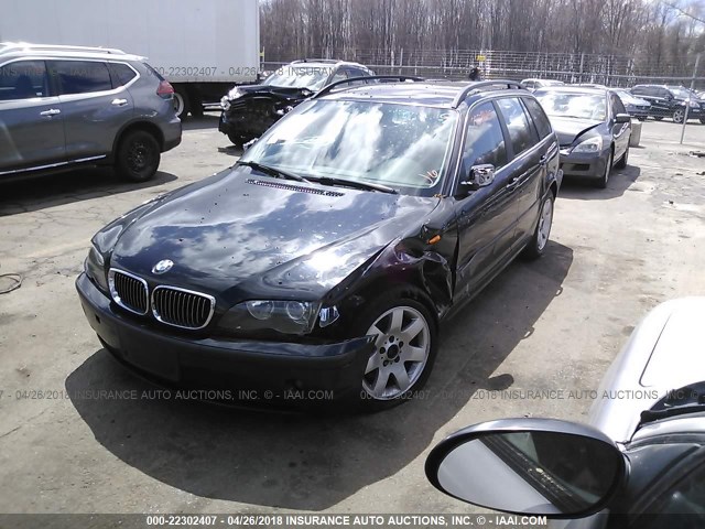 WBAEN33433EZ15467 - 2003 BMW 325 IT BLACK photo 2