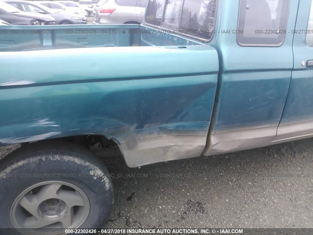 1FTCR15X8NPA28769 - 1992 FORD RANGER SUPER CAB TURQUOISE photo 6