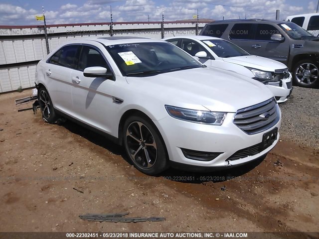 1FAHP2E89FG127540 - 2015 FORD TAURUS SEL WHITE photo 1