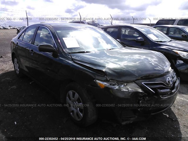 4T4BF3EK5AR049919 - 2010 TOYOTA CAMRY SE/LE/XLE GREEN photo 1