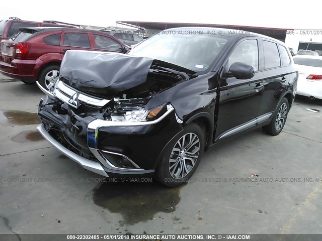 JA4AD2A33JZ006427 - 2018 MITSUBISHI OUTLANDER ES Qara foto 2