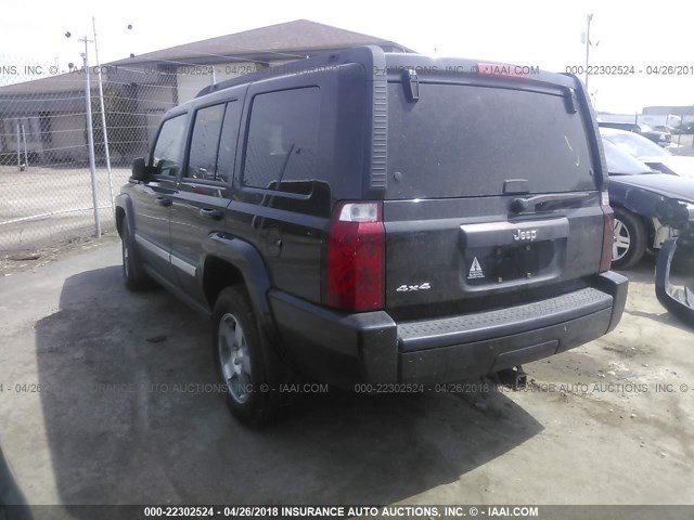 1J4RG4GK4AC124560 - 2010 JEEP COMMANDER SPORT BLACK photo 3