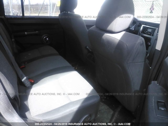 1J4RG4GK4AC124560 - 2010 JEEP COMMANDER SPORT Սև լուսանկար 8