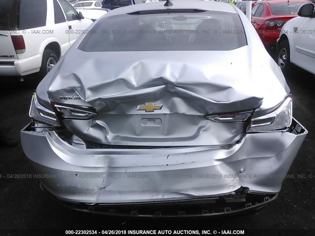 1G1ZB5ST6JF142253 - 2018 CHEVROLET MALIBU LS 银色 照片 6