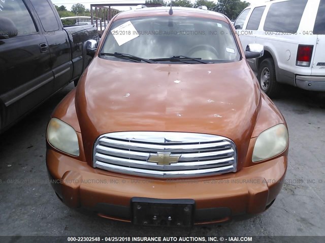 3GNDA33P27S636664 - 2007 CHEVROLET HHR LT ORANGE photo 6