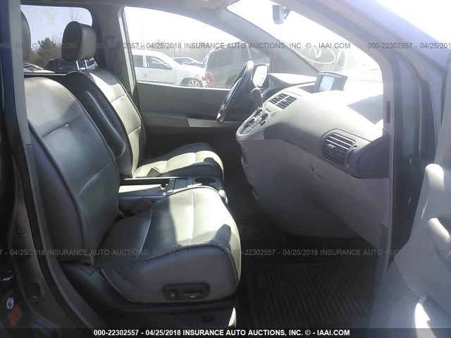 5N1BV28U78N123057 - 2008 NISSAN QUEST S/SE/SL GRAY photo 5