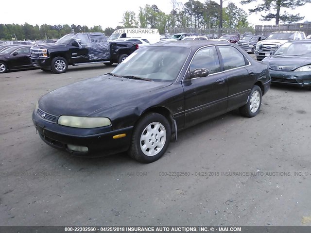 1YVGE22D7S5322971 - 1995 MAZDA 626 ES/LX BLACK photo 2