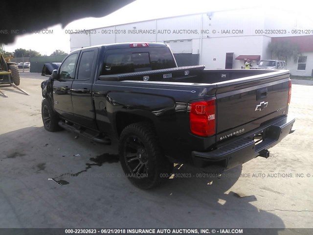 1GCVKRECXJZ116617 - 2018 CHEVROLET SILVERADO K1500 LT BLACK photo 3