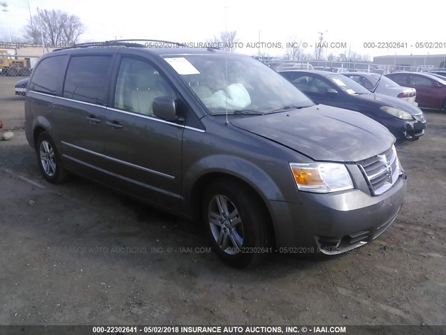 2D4RN5DX9AR364232 - 2010 DODGE GRAND CARAVAN SXT GRAY photo 1