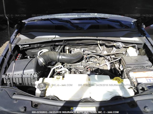 1J4PN2GK7AW119031 - 2010 JEEP LIBERTY SPORT 黑色 照片 10