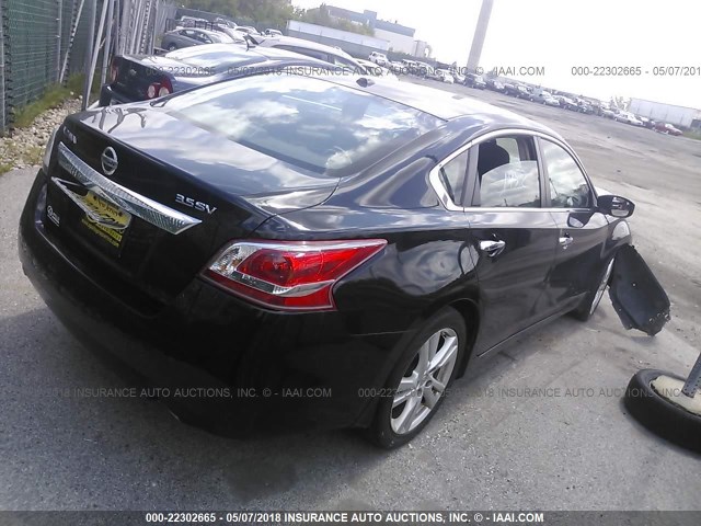 1N4BL3AP0DN506438 - 2013 NISSAN ALTIMA 3.5S/3.5SV/3.5SL BLACK photo 4