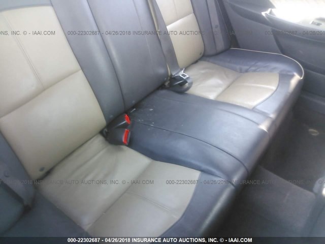 1G1ZE5E15BF267652 - 2011 CHEVROLET MALIBU LTZ 栗色 照片 8