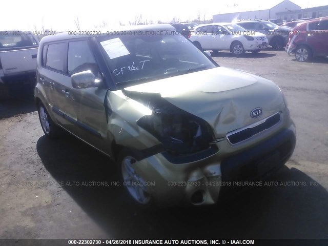 KNDJT2A20B7196765 - 2011 KIA SOUL +/!/SPORT GREEN photo 1