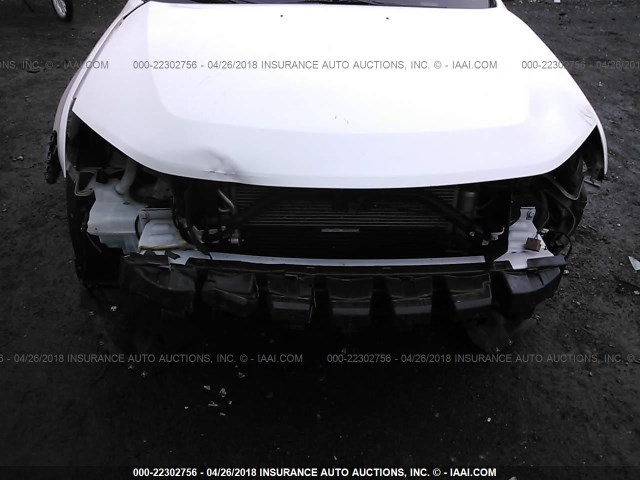 3FADP0L38CR405391 - 2012 FORD FUSION HYBRID WHITE photo 6