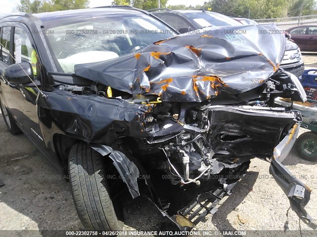 1C4NJDEB5FD321523 - 2015 JEEP COMPASS LATITUDE 灰色 照片 6