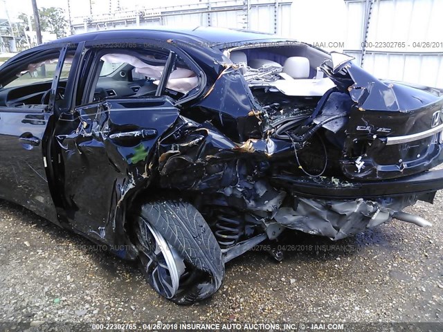 19XFB2F92DE008362 - 2013 HONDA CIVIC EXL BLACK photo 6