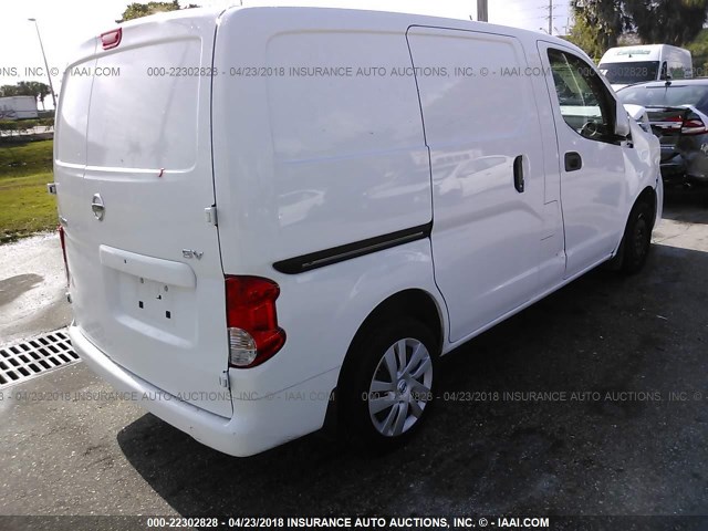 3N6CM0KN4HK715262 - 2017 NISSAN NV200 2.5S/2.5SV WHITE photo 4