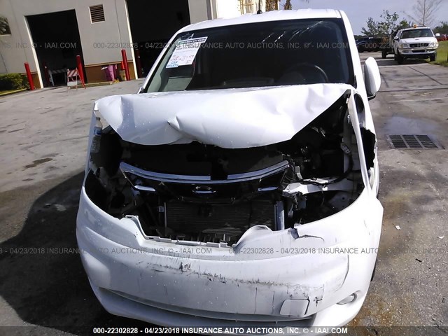 3N6CM0KN4HK715262 - 2017 NISSAN NV200 2.5S/2.5SV WHITE photo 6