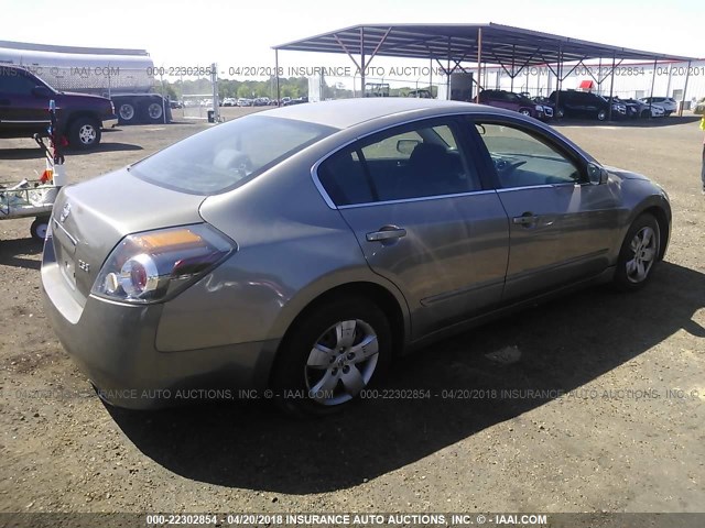 1N4AL21E77C206044 - 2007 NISSAN ALTIMA 2.5/2.5S GRAY photo 4