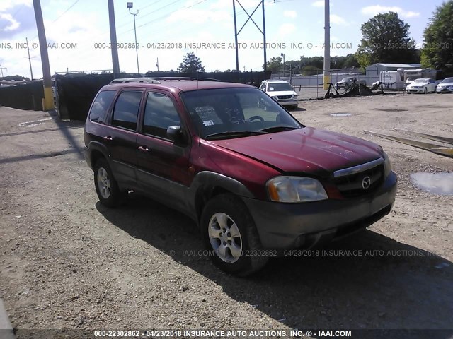 4F2YU09191KM67376 - 2001 MAZDA TRIBUTE LX/ES 红色 照片 1