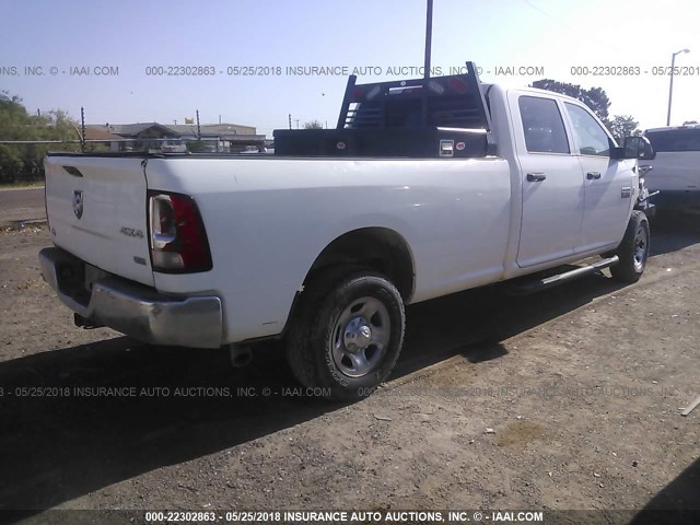 3C63D3GL8CG326722 - 2012 DODGE RAM 3500 ST WHITE photo 4