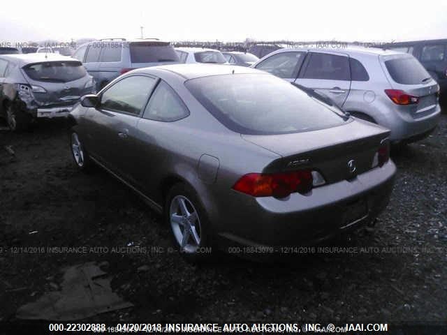 JH4DC53023C012881 - 2003 ACURA RSX TYPE-S GRAY photo 3