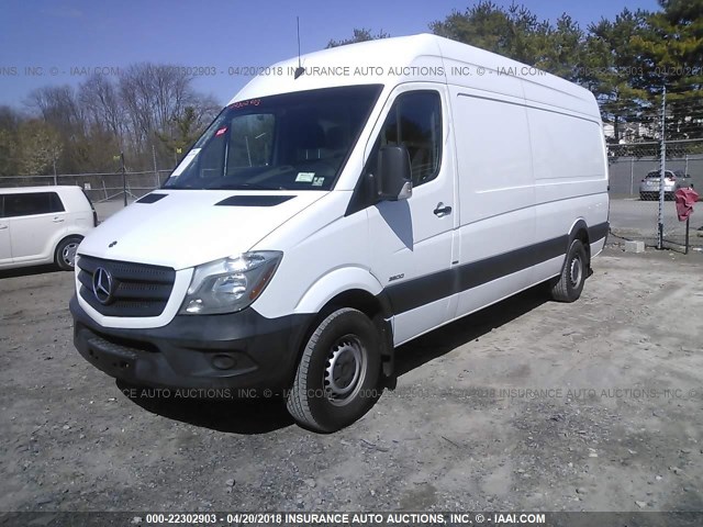 WD3PE8DC8F5961969 - 2015 MERCEDES-BENZ SPRINTER 2500 WHITE photo 2