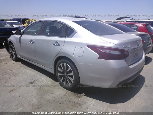 1N4AL3AP2JC144342 - 2018 NISSAN ALTIMA 2.5/S/SV/SL/SR SILVER photo 3