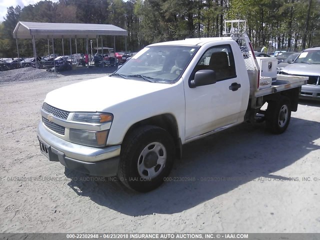 1GBGSBFE6B8133961 - 2011 CHEVROLET COLORADO WHITE photo 2