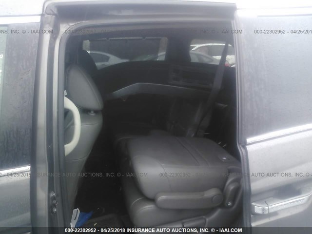 5FNRL5H67CB111820 - 2012 HONDA ODYSSEY EXL შავი ფოტო 8