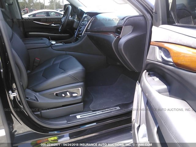 1GYS3HKJ3JR106468 - 2018 CADILLAC ESCALADE ESV LUXURY BLACK photo 5