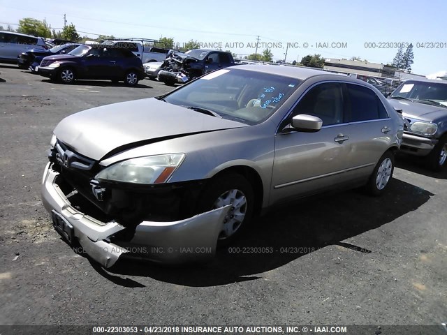 JHMCM56324C034668 - 2004 HONDA ACCORD LX GOLD photo 2