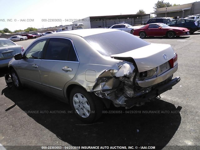 JHMCM56324C034668 - 2004 HONDA ACCORD LX GOLD photo 3