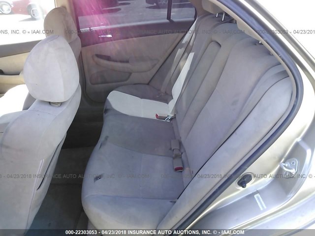 JHMCM56324C034668 - 2004 HONDA ACCORD LX GOLD photo 8