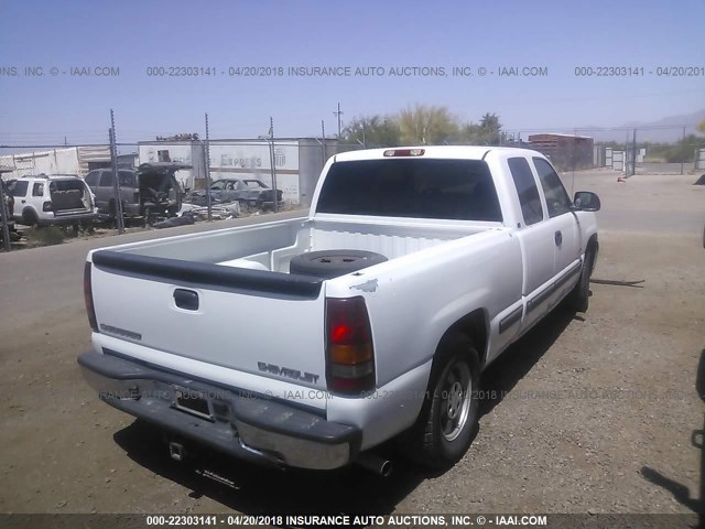 2GCEC19T921406575 - 2002 CHEVROLET SILVERADO C1500 WHITE photo 4