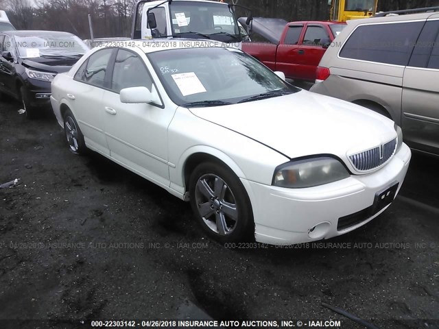 1LNFM87A46Y610128 - 2006 LINCOLN LS WHITE photo 1