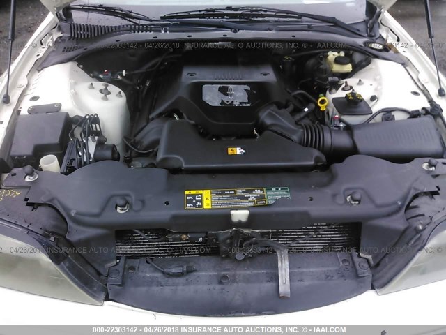1LNFM87A46Y610128 - 2006 LINCOLN LS WHITE photo 10