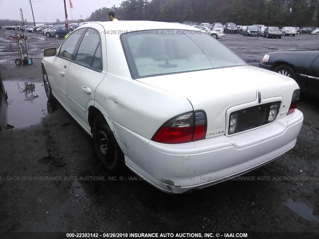 1LNFM87A46Y610128 - 2006 LINCOLN LS WHITE photo 3