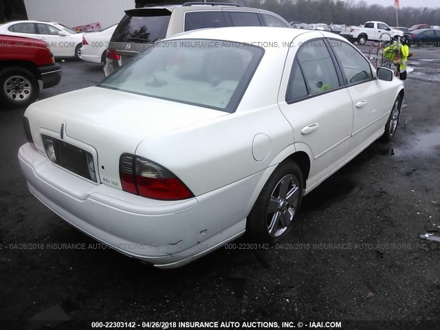1LNFM87A46Y610128 - 2006 LINCOLN LS WHITE photo 4